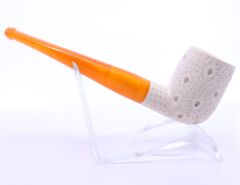 Lületaşı Pipo / Doğal Lületaşı El Yapımı Özel Kutulu 011