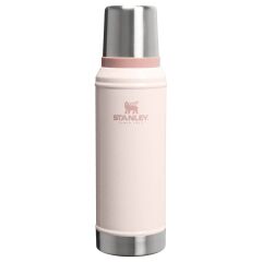 Stanley Klasik Vakumlu Paslanmaz Çelik Termos 0,94 Lt (1.0 QT) - Hammertone Rose Quartz