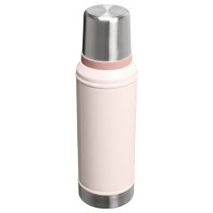 Stanley Klasik Vakumlu Paslanmaz Çelik Termos 0,94 Lt (1.0 QT) - Hammertone Rose Quartz