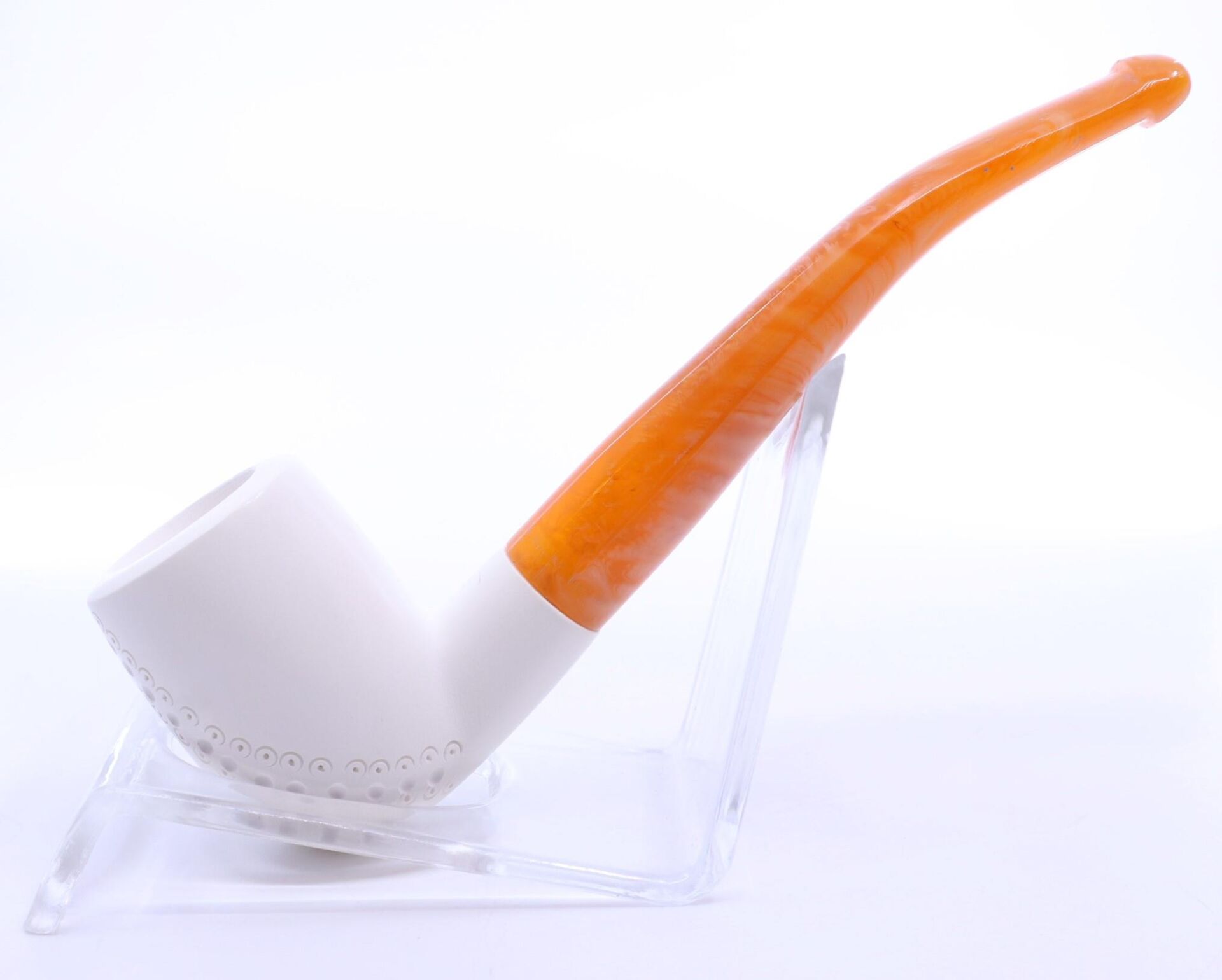 Lületaşı Pipo / Doğal Lületaşı El Yapımı Özel Kutulu 012