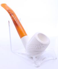 Lületaşı Pipo / Doğal Lületaşı El Yapımı Özel Kutulu 012