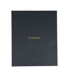 Parmida Prestige Beşli Puro Seti - Puro Kılıfı, Çakmak, Kesici, Sehpa, Küllük - Koyu Kahverengi