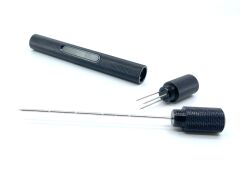 Puro İğnesi (Delici) ve Puro Tutucu (Nubber) Set - Siyah