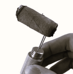 Puro İğnesi (Delici) ve Puro Tutucu (Nubber) Set - Siyah