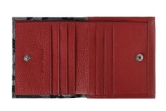 Zippo Deri Cüzdan Çift Taraflı Gri Kamuflajlı