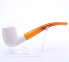 Lületaşı Pipo / Doğal Lületaşı El Yapımı Özel Kutulu 014