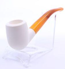 Lületaşı Pipo / Doğal Lületaşı El Yapımı Özel Kutulu 014