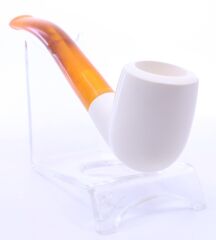 Lületaşı Pipo / Doğal Lületaşı El Yapımı Özel Kutulu 014