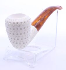 Lületaşı Pipo / Doğal Lületaşı El Yapımı Özel Kutulu 015