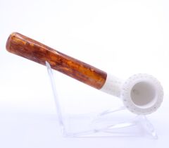 Lületaşı Pipo / Doğal Lületaşı El Yapımı Özel Kutulu 015