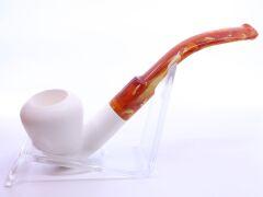 Lületaşı Pipo / Doğal Lületaşı El Yapımı Özel Kutulu 016