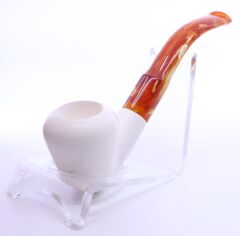 Lületaşı Pipo / Doğal Lületaşı El Yapımı Özel Kutulu 016