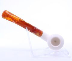 Lületaşı Pipo / Doğal Lületaşı El Yapımı Özel Kutulu 016