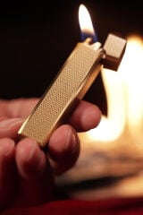 Caka Petra Serisi Benzinli Pirinç Çakmak - Petra Gold