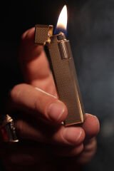 Caka Petra Serisi Benzinli Pirinç Çakmak - Petra Gold