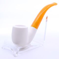 Lületaşı Pipo / Doğal Lületaşı El Yapımı Özel Kutulu 017