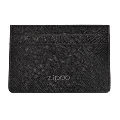 Zippo Saffiano Deri Cüzdan - Siyah