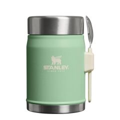 Stanley Klasik Paslanmaz Çelik Yemek Termosu Kaşıklı 0,40 LT - Pistachio