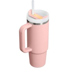 Stanley Quencher H2.O FlowState™ Tumbler Pipetli Termos 0,89 LT - Peach Rose