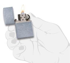 Zippo Regular Street Chrome Çakmak