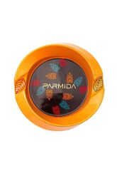 Puro Yaprağı Desenli Sarı İkili Porselen Puro Küllüğü