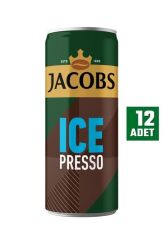 Jacobs Ice Presso Kahveli Sütlü İçecek (12 ADET)