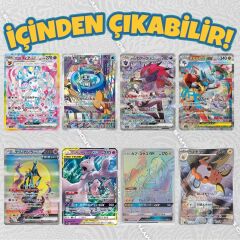 Mystery Pack Orjinal ve Lisanslı Pokemon Kart - 10 Gizemli Kart İçeren Gizemli Paket