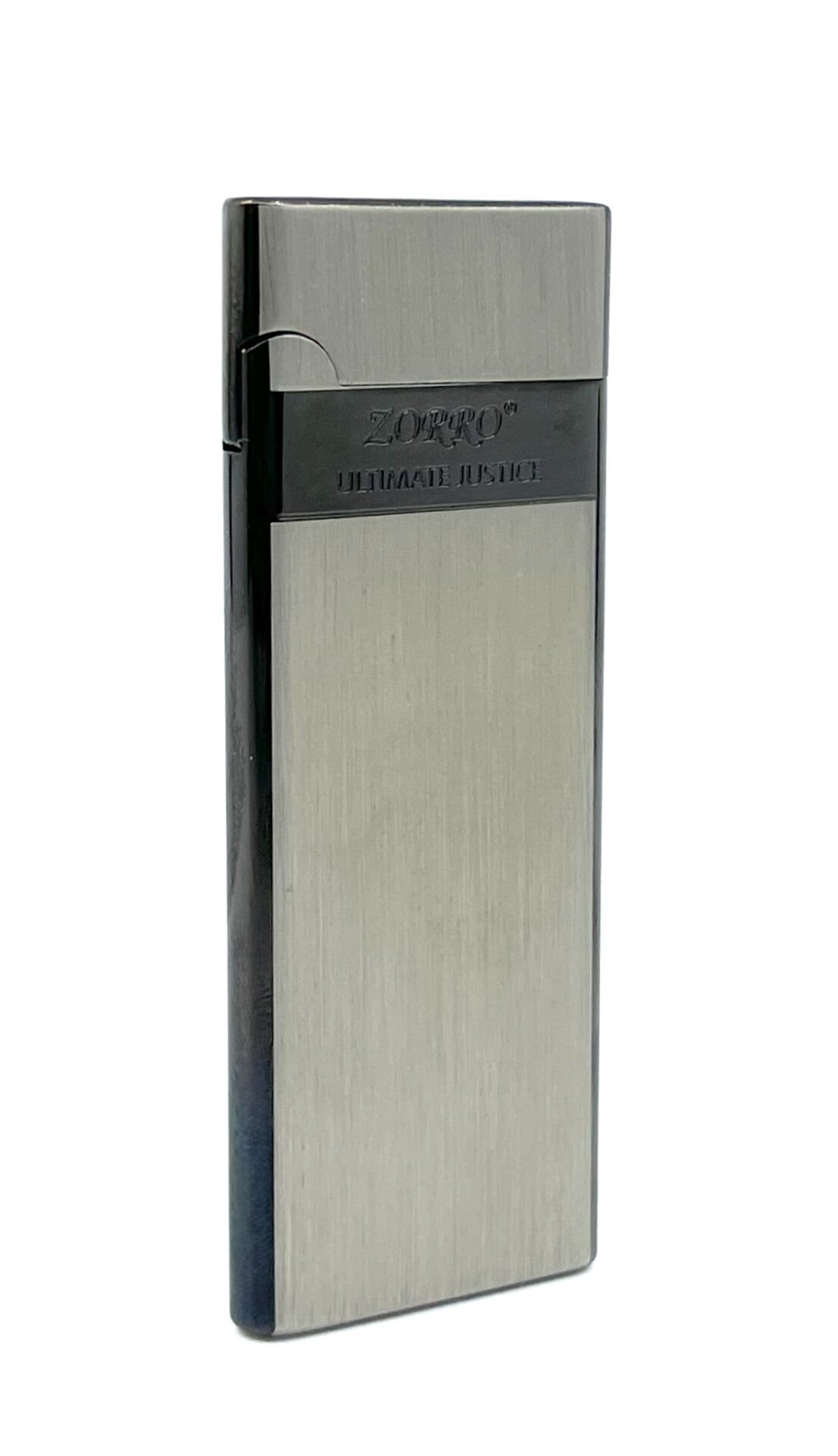 Zorro Ultra İnce Çakmak Limited Edition - Black Ice Siyah