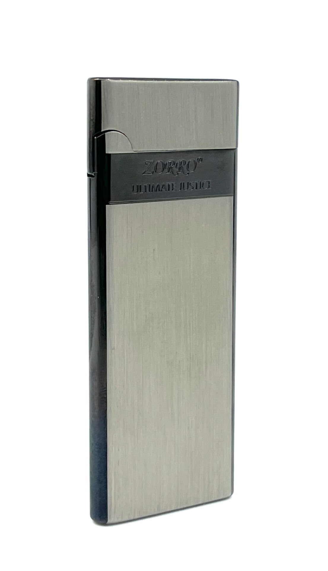 Zorro Ultra İnce Çakmak Limited Edition - Black Ice Siyah