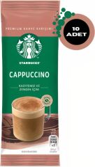 Starbucks Cappuccino Premium Kahve Karışımı (10ADET)