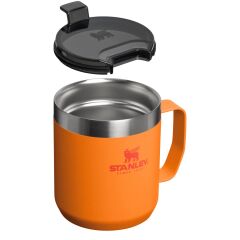 The Legendary Camp Mug Kapaklı Termos Bardak 0.35L  12oz - Goldenrod Coral