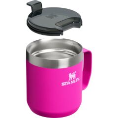 The Legendary Camp Mug Kapaklı Termos Bardak 0.35L  12oz - Violet Blossom