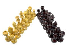 Ahşap Şimşir Satranç Taşı Model 2