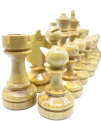 Ahşap Şimşir Satranç Taşı Model 2