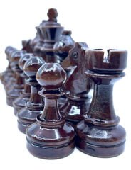 Ahşap Şimşir Satranç Taşı Model 2