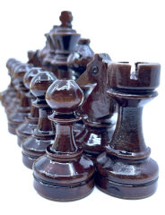 Ahşap Şimşir Satranç Taşı Model 2
