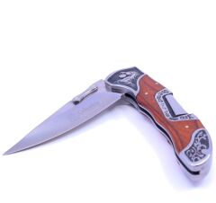 At Figürü İşlemeli Katlanır Çakı M3951