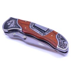 At Figürü İşlemeli Katlanır Çakı M3951