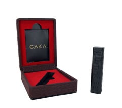 Caka Petra Serisi Benzinli Pirinç Çakmak - Petra Titan Black Signature