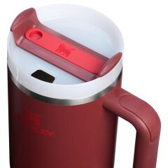 Stanley Quencher H2.O FlowState™ Tumbler Pipetli Termos 1.18L - Cranberry