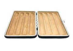 Timsah Derisi Desen Puro Taşıma Çantası - Siyah