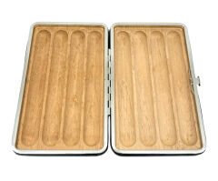 Timsah Derisi Desen Puro Taşıma Çantası - Siyah