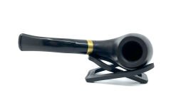 Pipsan Bent Apple 9 mm Filtreli Pipo - Siyah 2400