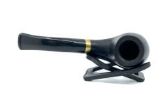 Pipsan Bent Apple 9 mm Filtreli Pipo - Siyah 2400