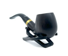 Pipsan Bent Apple 9 mm Filtreli Pipo - Siyah 2400