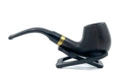 Pipsan Bent Apple 9 mm Filtreli Pipo - Siyah 2400