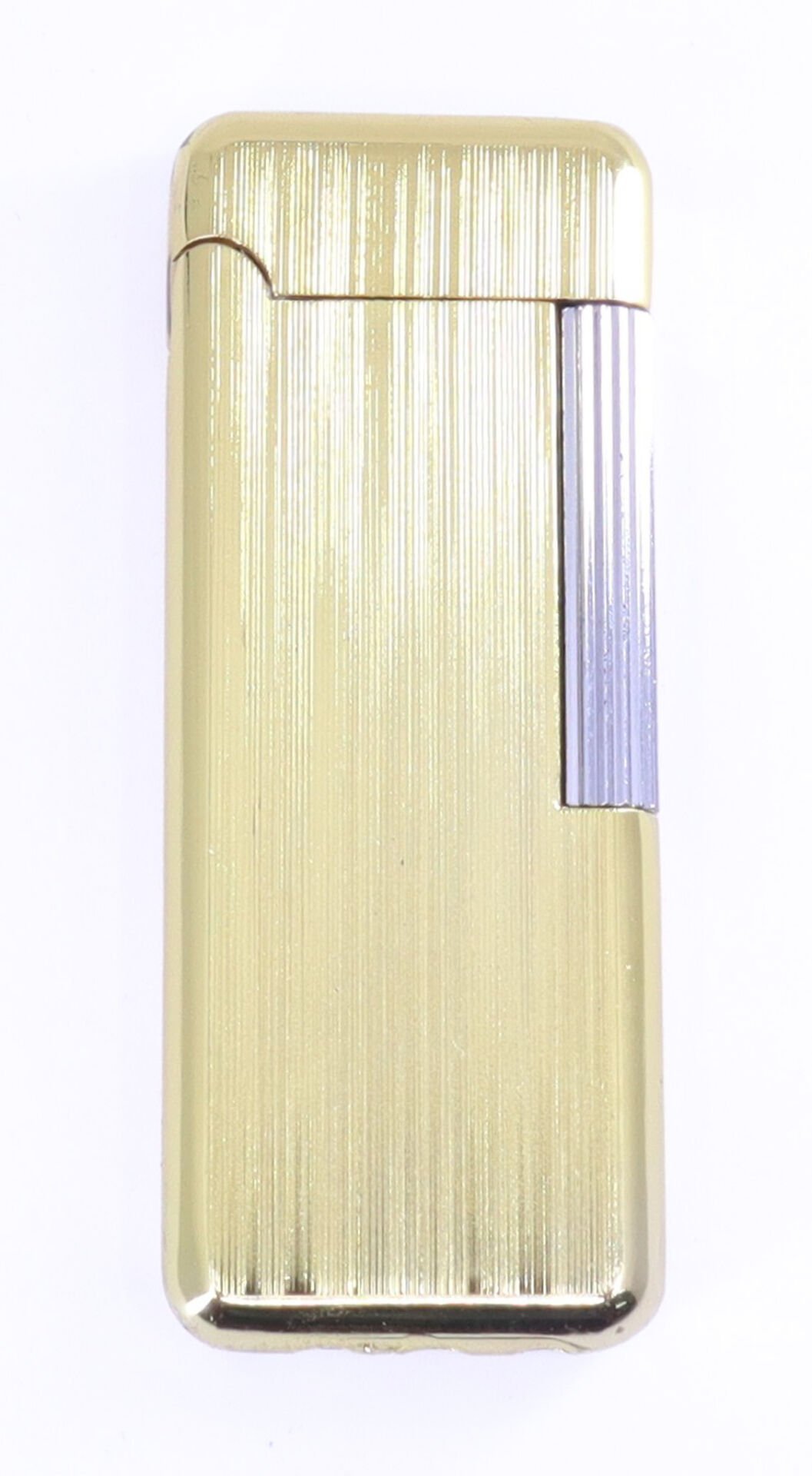 Zenit Gold Brushed Metal Soft Flame Çakmak