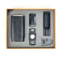 Parmida 5'li Puro Seti Puro Kılıfı Çakmak Küllük Kesici Sehpa - Siyah