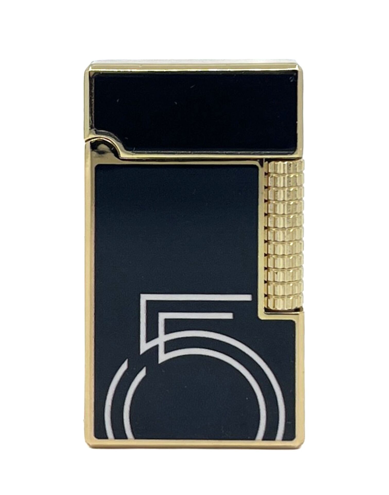 Lüks Seri Altın & Siyah Detaylı Prestij Dupont Tarzı Çakmak