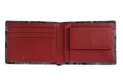 Zippo Deri Cüzdan Bi-Fold Gri